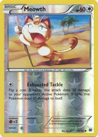 Meowth Reverse Holografico - Breakthrough