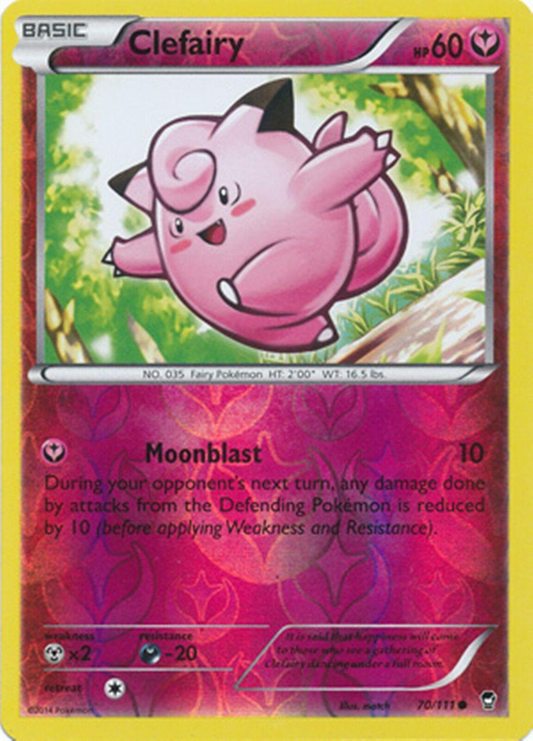 Clefairy Reverse Holografico - Furious Fists