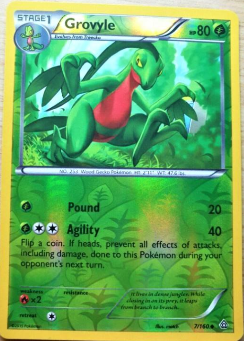 Grovyle Reverse Holografico - Primal Clash