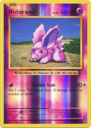 Nidoran Reverse Holografico - Evolutions