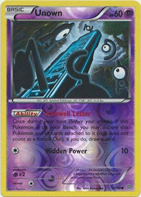 Unown Reverse Holografico - Ancient Origins