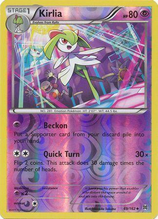 Kirlia Reverse Holografico - Breakthrough