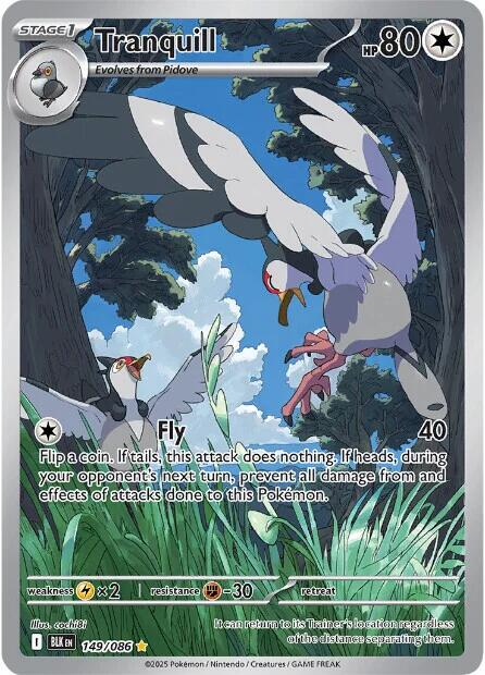 Tranquill Illustration - Black Bolt