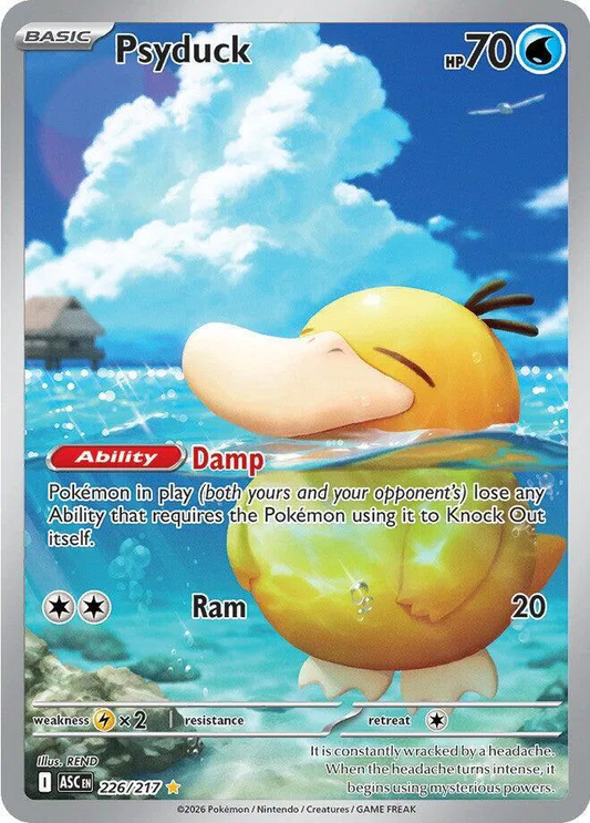 Psyduck Illustration - Ascended Heroes