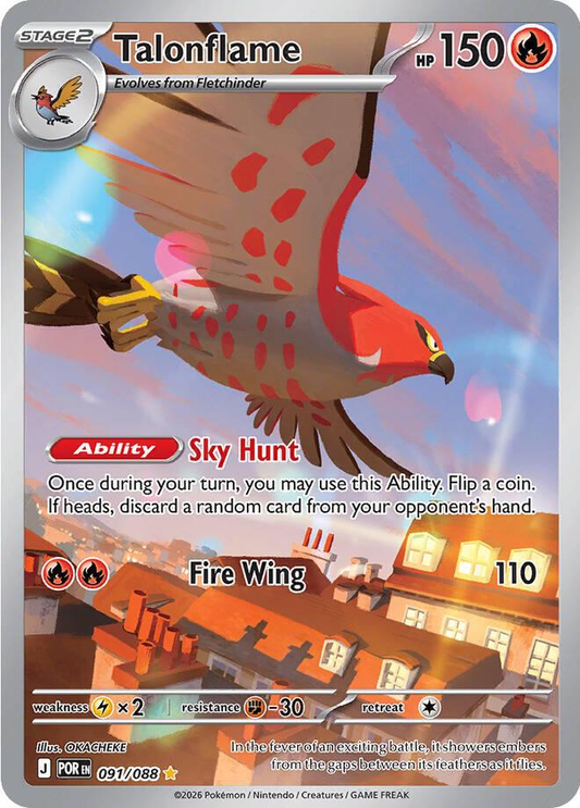 Talonflame Illustration - Perfect Order