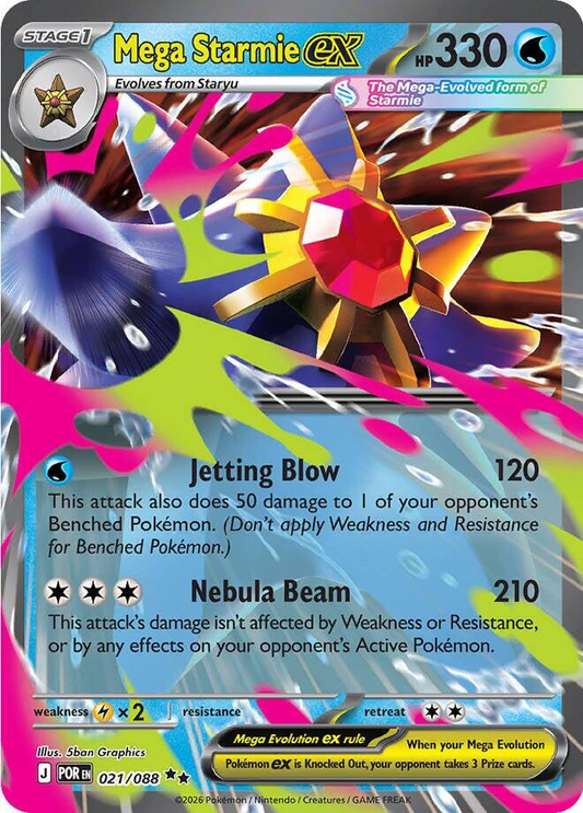Mega Starmie EX - Perfect Order