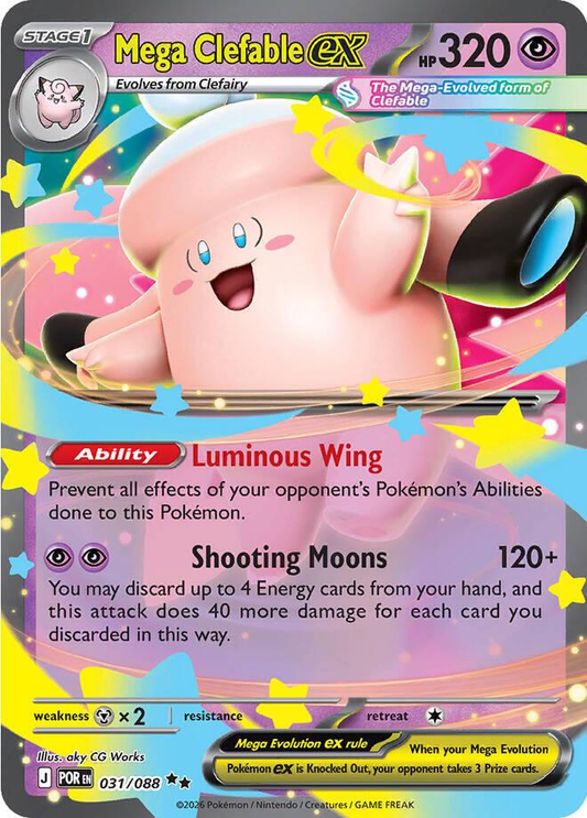 Mega Clefable EX - Perfect Order