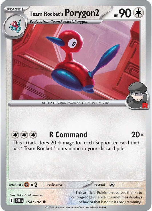 Team Rocket's Porygon 2 - Destined Rivals