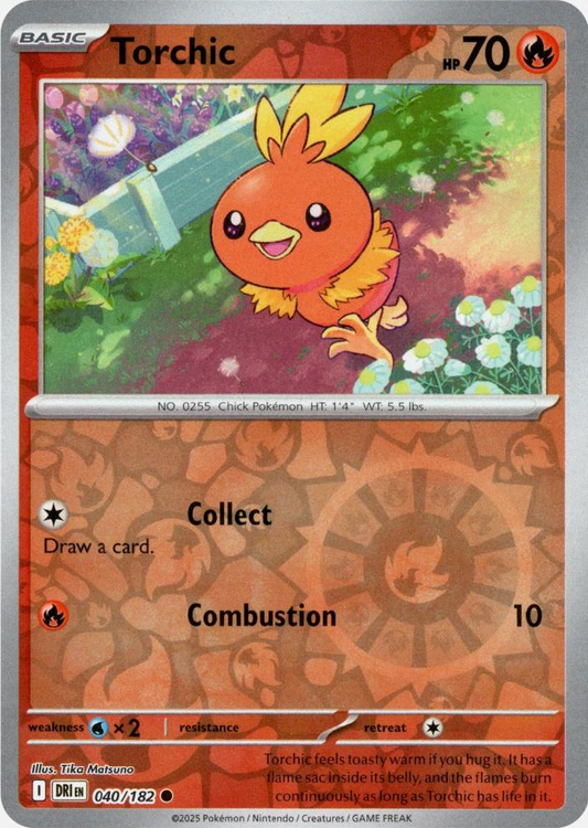 Torchic Reverse Holografico - Destined Rivals