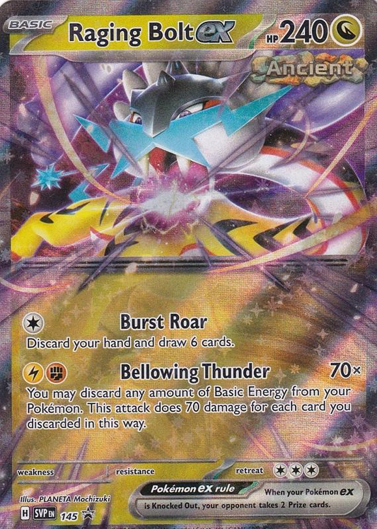 Raging Bolt EX - Scarlet & Violet Promo