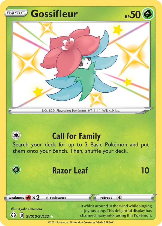Gossifleur Shiny - Shining Fates
