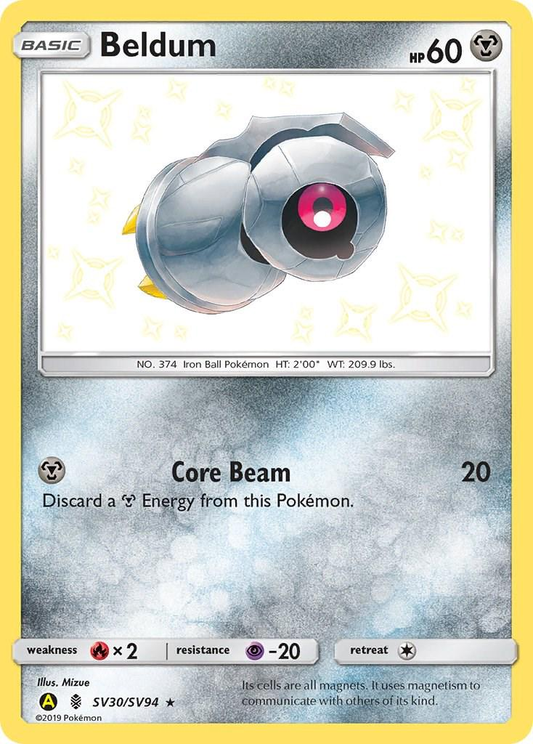 Beldum Shiny - Hidden Fates