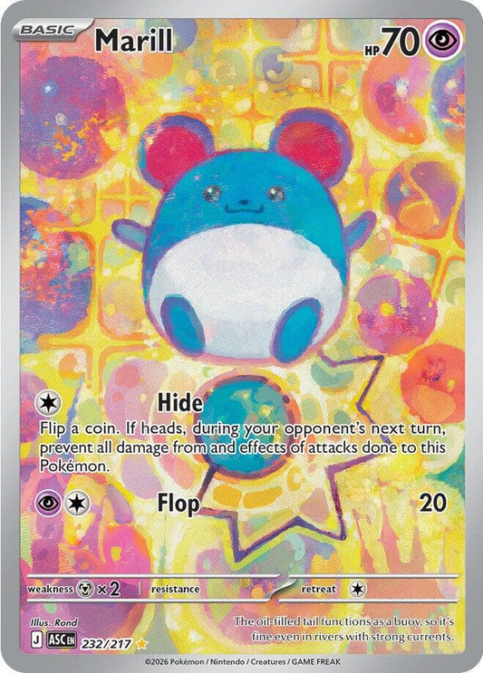 Marill Illustration - Ascended Heroes