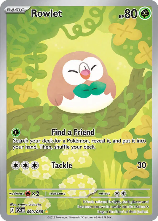 Rowlet Illustration - Perfect Order