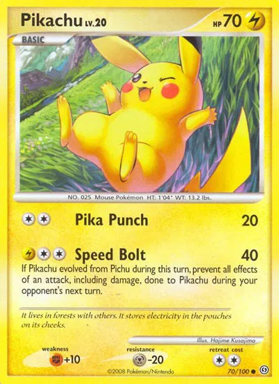 Pikachu (LP) - Stormfront