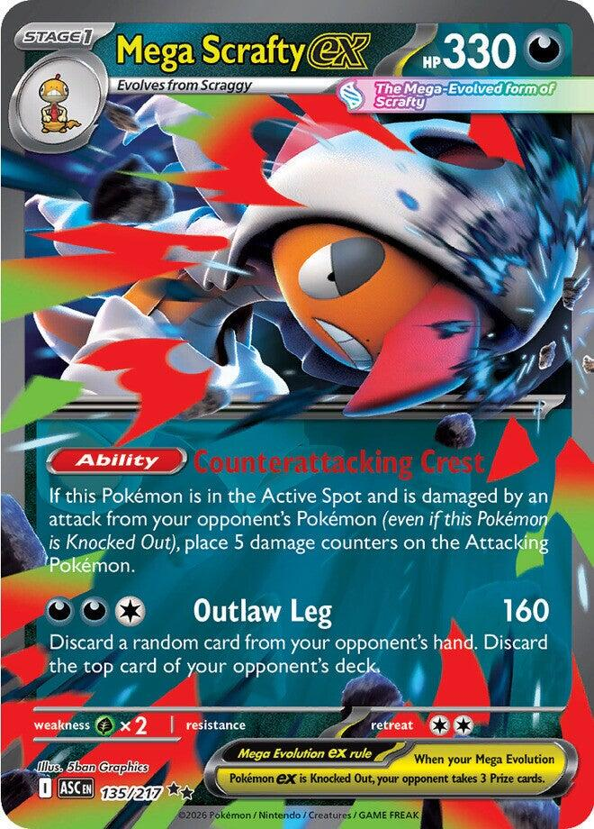 Mega Scrafty EX - Ascended Heroes