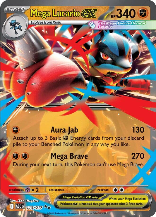 Mega Lucario EX - Ascended Heroes