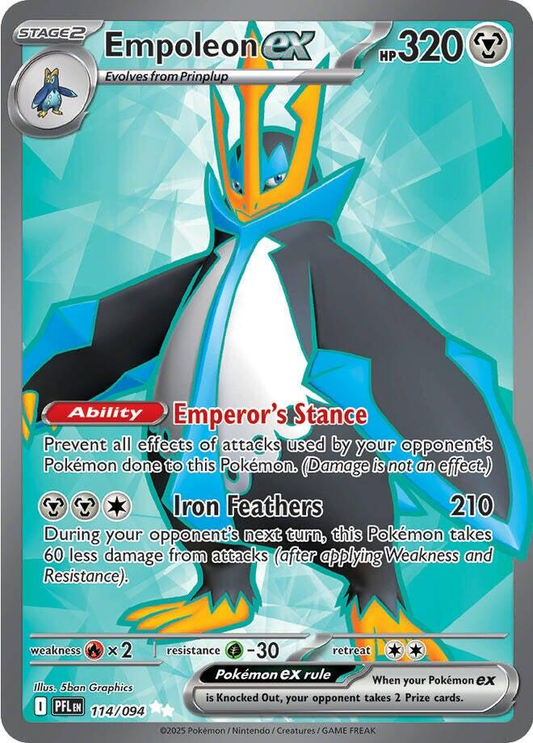 Empoleon EX Full Art - Phantasmal Flames