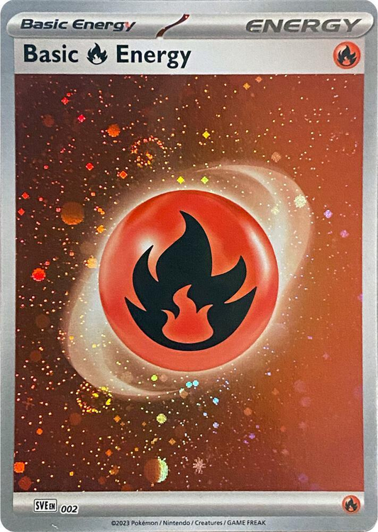 Fire Energy Cosmos Holografico - Pokemon 151