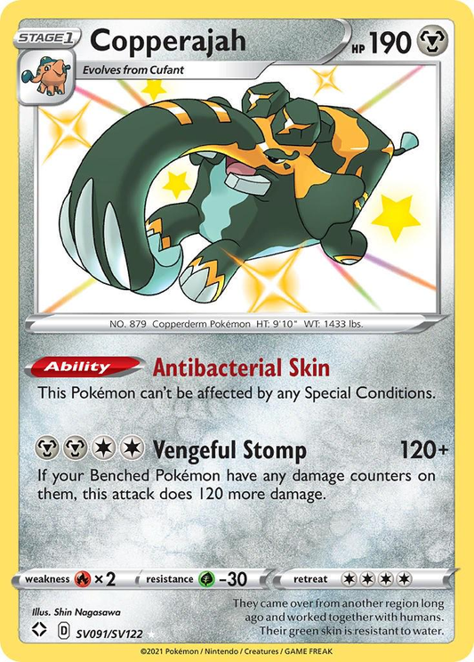 Copperajah Shiny - Shining Fates