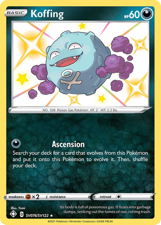 Koffing Shiny - Shining Fates