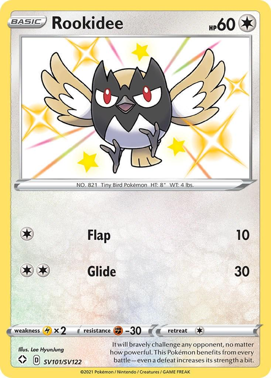 Rookidee Shiny - Shining Fates