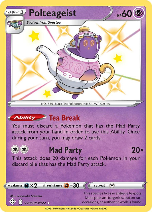 Polteageist Shiny - Shining Fates