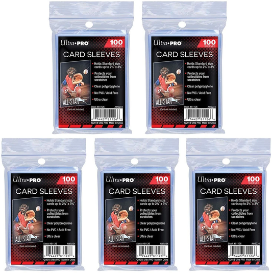5 Paquetes de Sleeves Ultra Pro