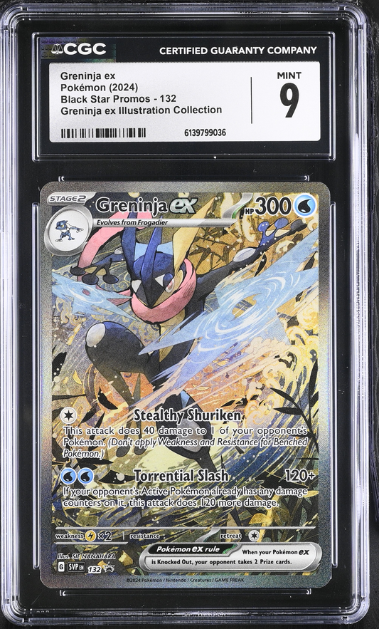 Greninja EX Special Illustration Promo - CGC 9
