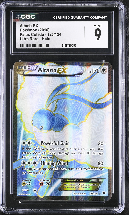 Altaria EX Full Art Fates Collide - CGC 9