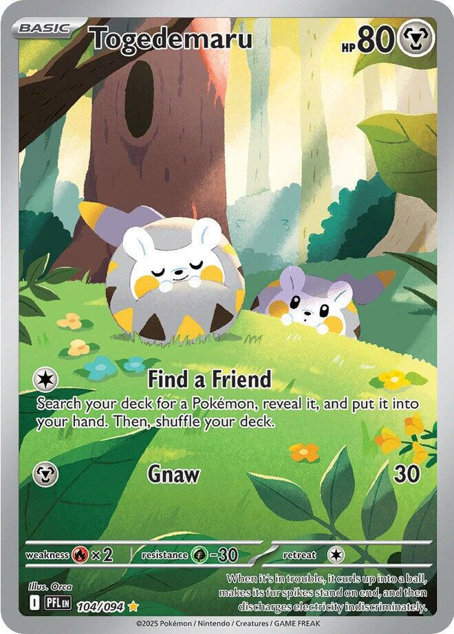 Togedemaru Illustration -Phantasmal Flames