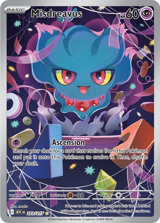Misdreavus Illustration - Ascended Heroes