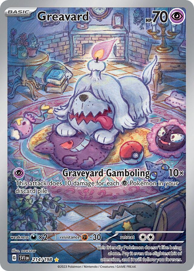 Greavard Illustration - Scarlet & Violet Base Set
