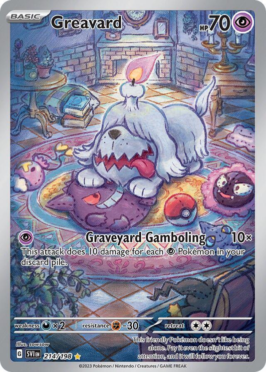Greavard Illustration - Scarlet & Violet Base Set