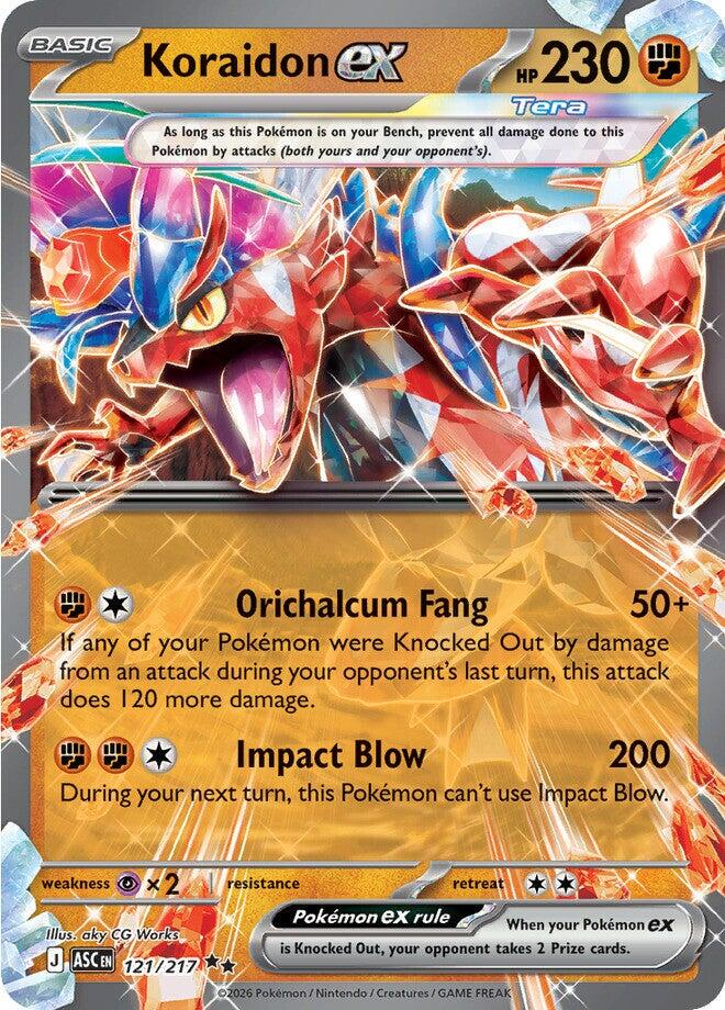 Koraidon EX - Ascended Heroes