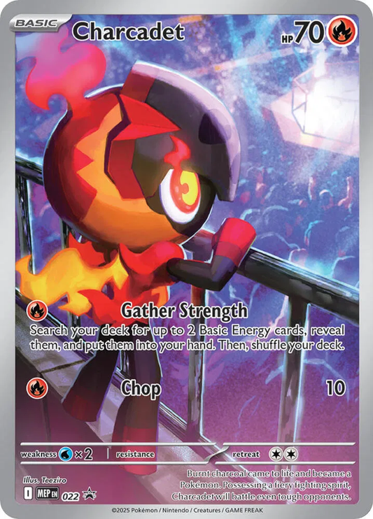 Charcadet Illustration - Mega Evolution Promo
