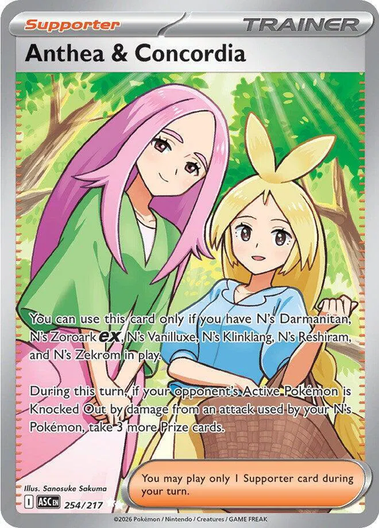 Anthea & Concordia Full Art - Ascended Heroes