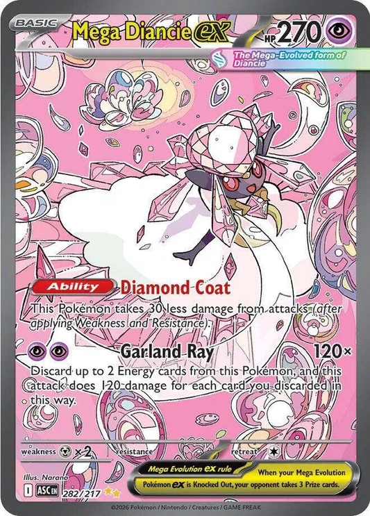 Mega Diancie EX Special Illustration - Ascended Heroes
