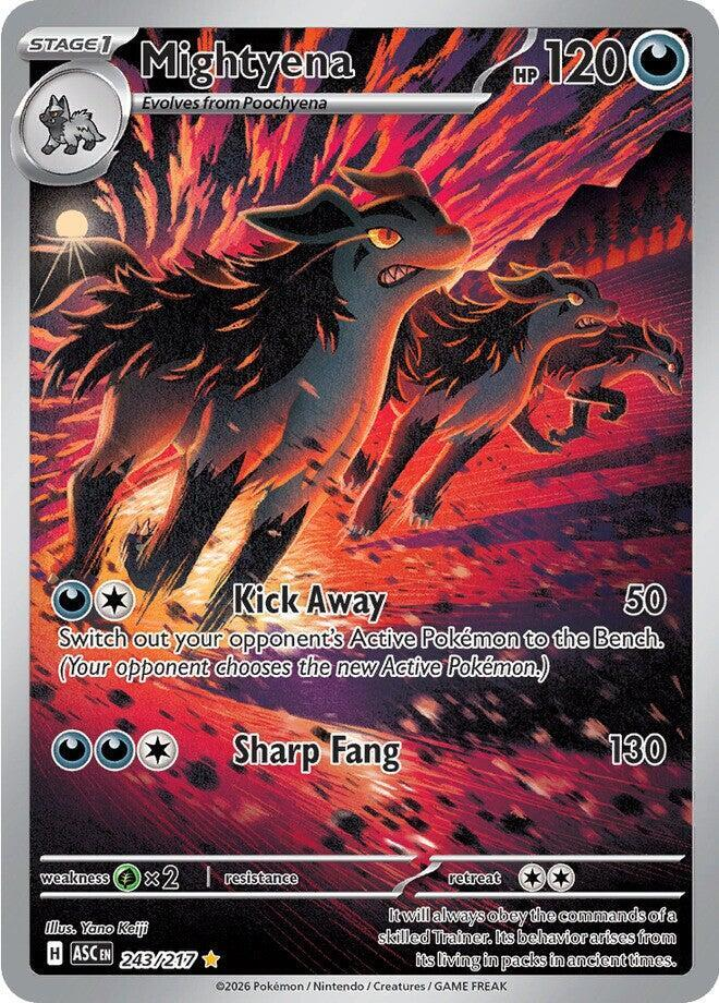 Mightyena Illustration - Ascended Heroes