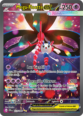 Mega Floette EX Special Illustration - Caos Creciente