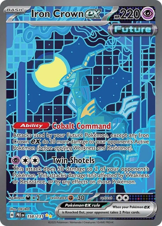 Iron Crown EX Special Illustration - Prismatic Evolutions
