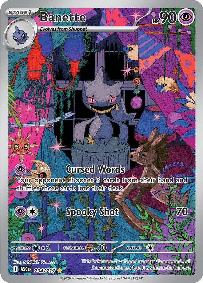 Banette Illustration - Ascended Heroes