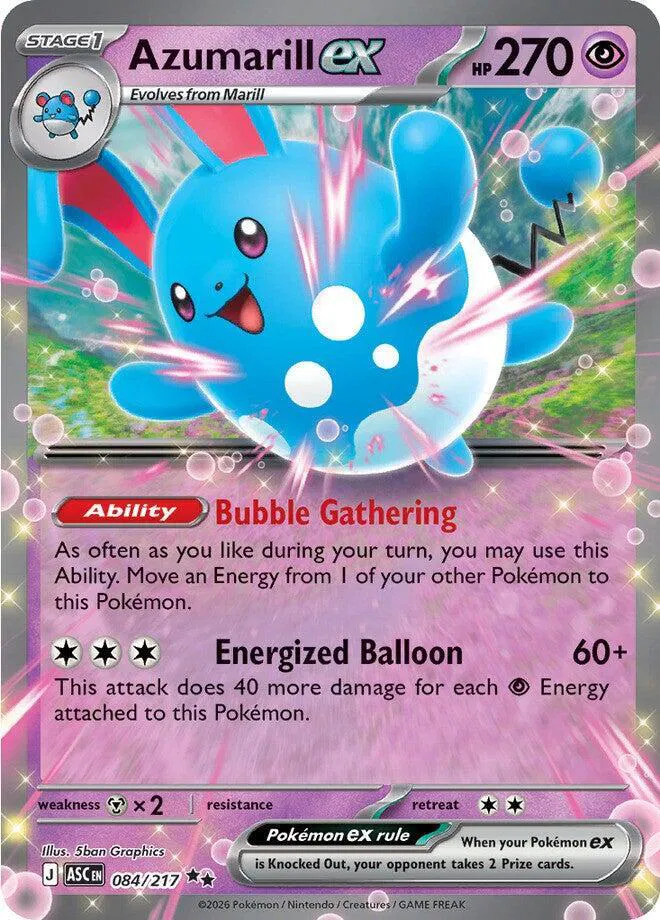 Azumarill EX - Ascended Heroes