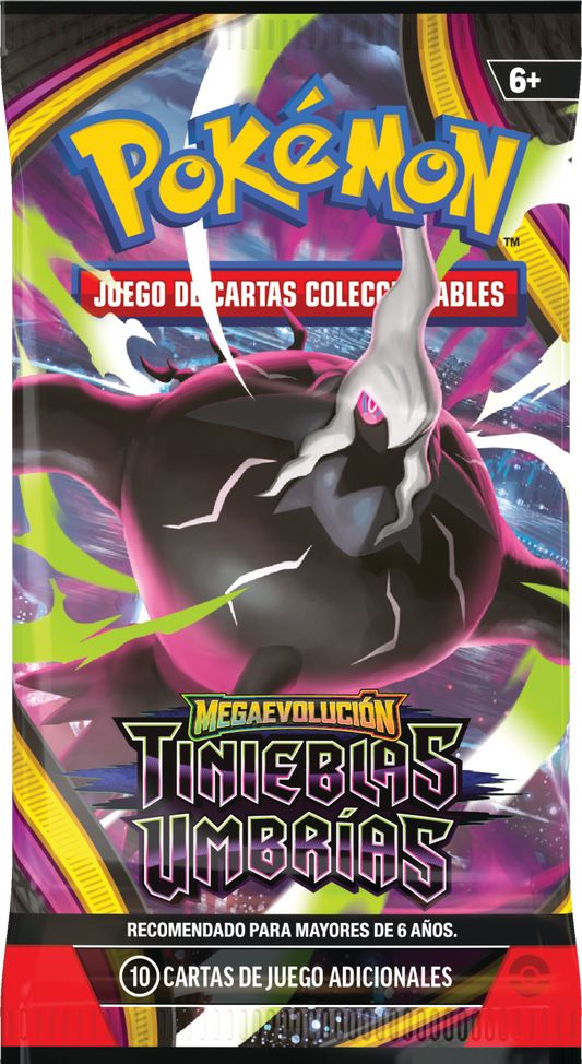 Booster Pack Pokemon Pitch Black Español