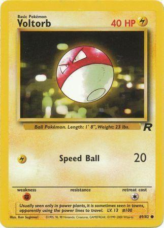 Voltorb - Team Rocket