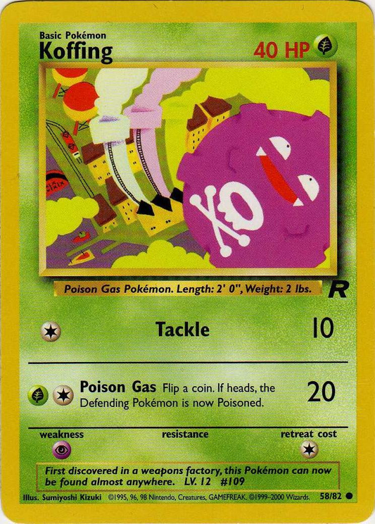 Koffing - Team Rocket