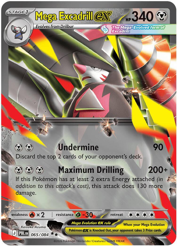 Mega Excadrill EX - Pitch Black