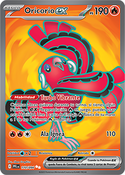 Oricorio EX Full Art - Llamaradas Fantasmales
