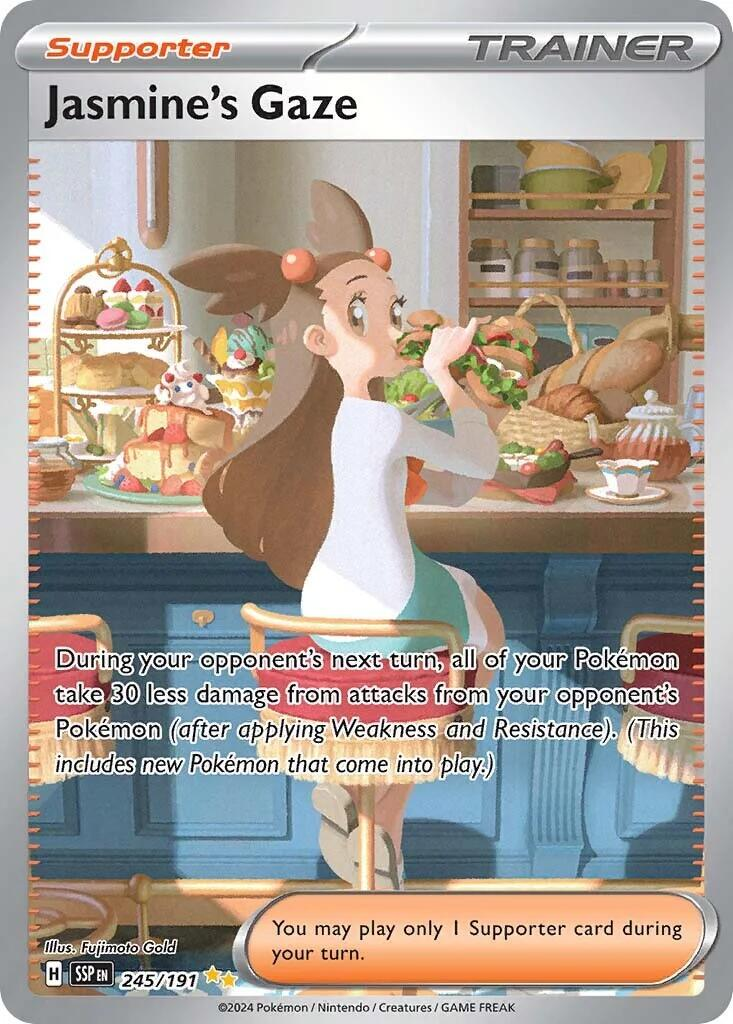 Jasmine's Gaze Special Illustration - Surging Sparks