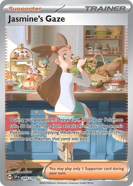 Jasmine's Gaze Special Illustration - Surging Sparks
